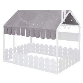 Full Size Montessori House Bed for Kids