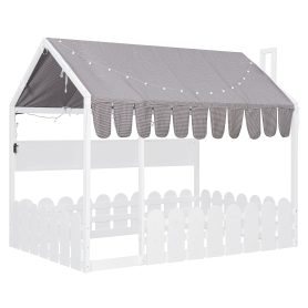 Full Size Montessori House Bed for Kids