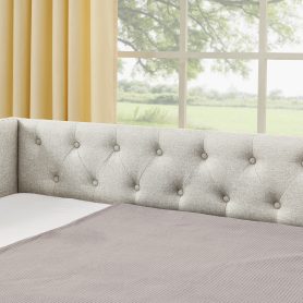 Full Size Daybed with USB Charging & Pull-out Extendable Bed