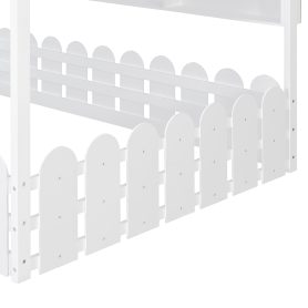 Full Size Montessori House Bed for Kids