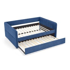 Full Size Daybed With Twin Size Pop-Up Trundle