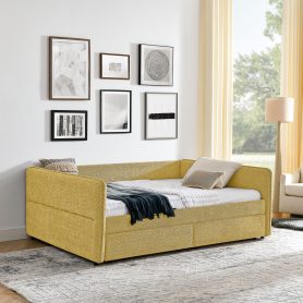 Queen Size Daybed with Two Drawers