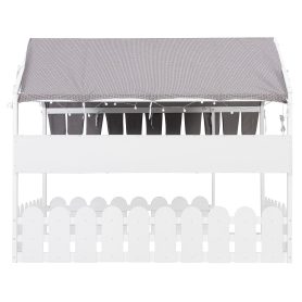 Full Size Montessori House Bed for Kids