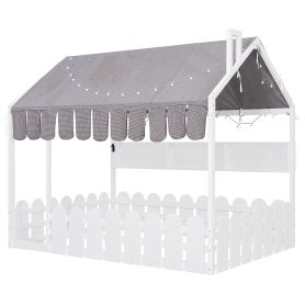 Full Size Montessori House Bed for Kids