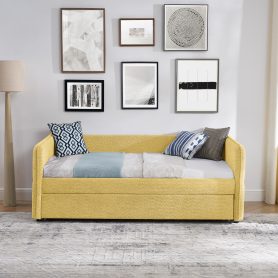 Twin Size Daybed With Twin Size Pop-Up Trundle