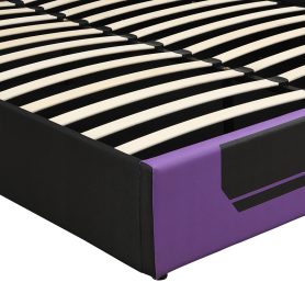 Modern Queen Size Hydraulic Storage Gaming Bed Frame