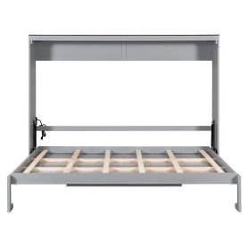 Queen Size Murphy Bed Wall Bed & USB 30 Queen Size Murphy Bed Wall Bed & USB