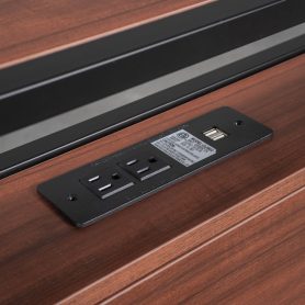 Queen Size Metal Platform Bed Frame with Trundle, USB Ports and Slat Support 22 Queen Size Metal Platform Bed Frame with Trundle, USB Ports and Slat Support