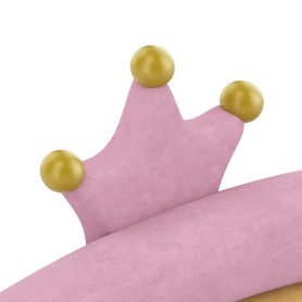 Full Size Upholstered Rainbow Design Bed