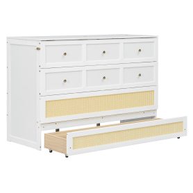 Queen Murphy Bed with Large Drawers