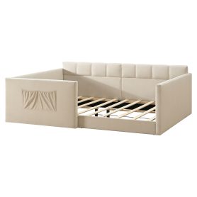 Full Size Daybed with High Side Panels and Side Entrance