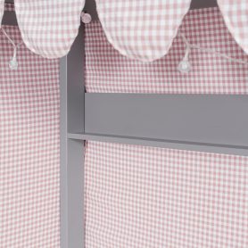 Twin XL House Bed with Twin XL Trundle, Shelf, Tent and Light