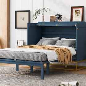 Queen Size Murphy Bed With Iron Legs, Modern Design 33 Queen Size Murphy Bed With Iron Legs, Modern Design