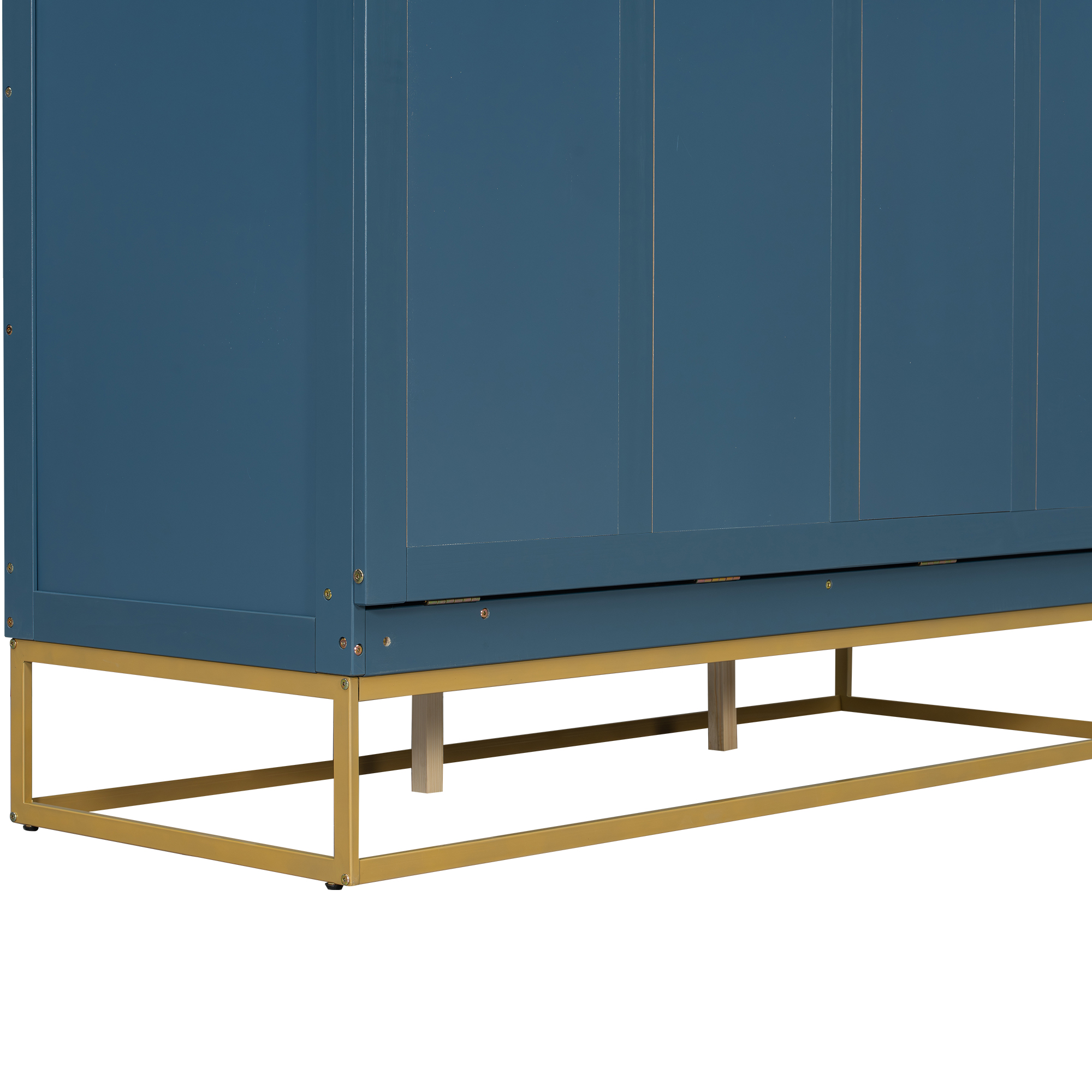 Queen Size Murphy Bed With Iron Legs, Modern Design 11 Queen Size Murphy Bed With Iron Legs, Modern Design