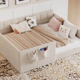 Full Size Daybed with High Side Panels and Side Entrance