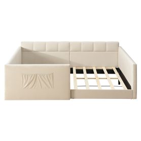 Full Size Daybed with High Side Panels and Side Entrance