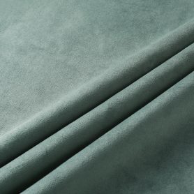Full Size Velvet Upholstered Floor Bed