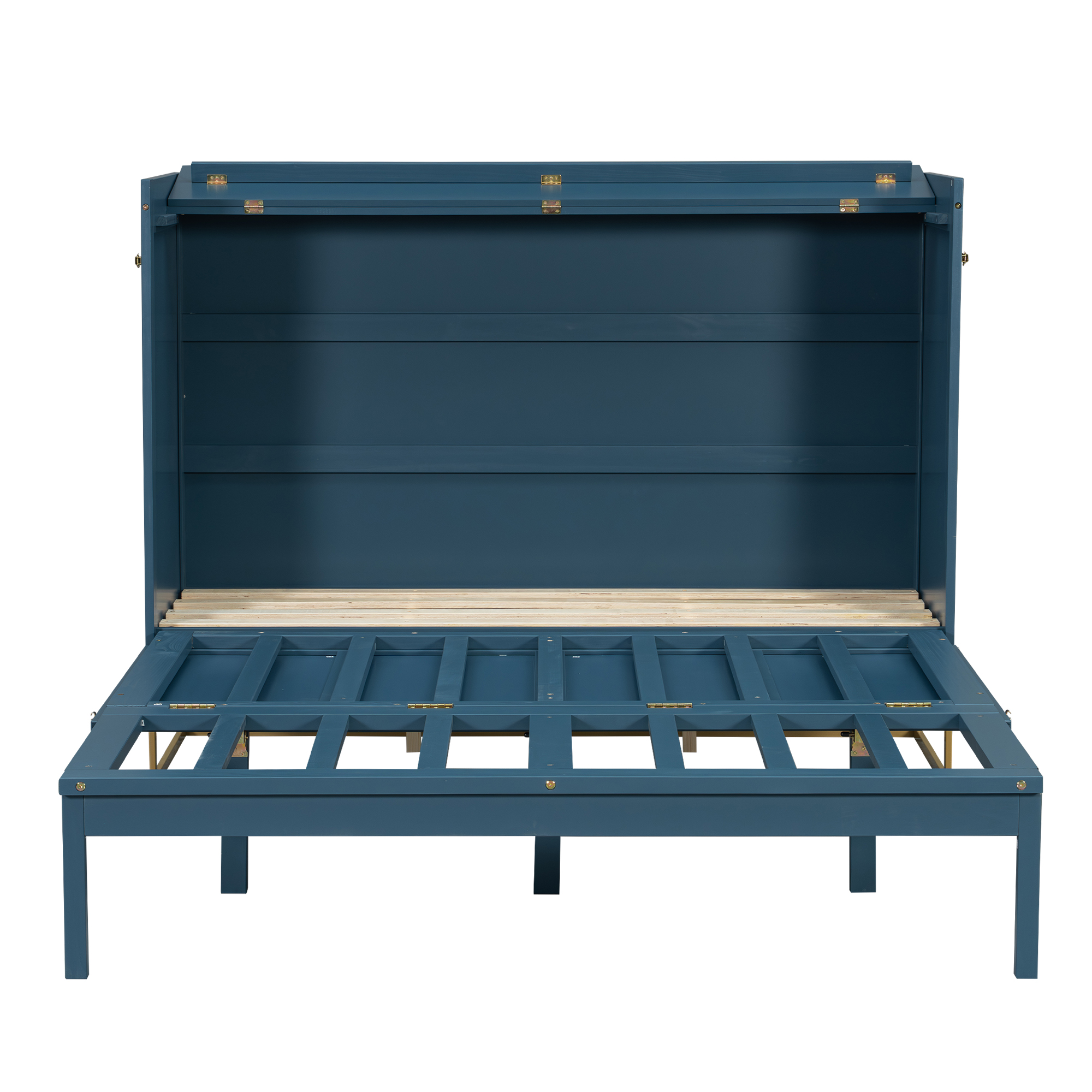 Queen Size Murphy Bed With Iron Legs, Modern Design 6 Queen Size Murphy Bed With Iron Legs, Modern Design