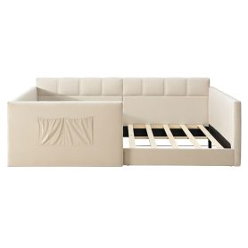 Full Size Daybed with High Side Panels and Side Entrance
