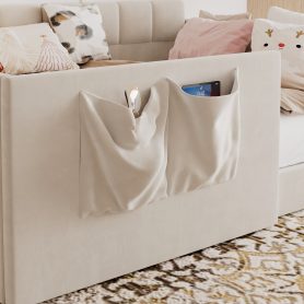 Full Size Daybed with High Side Panels and Side Entrance