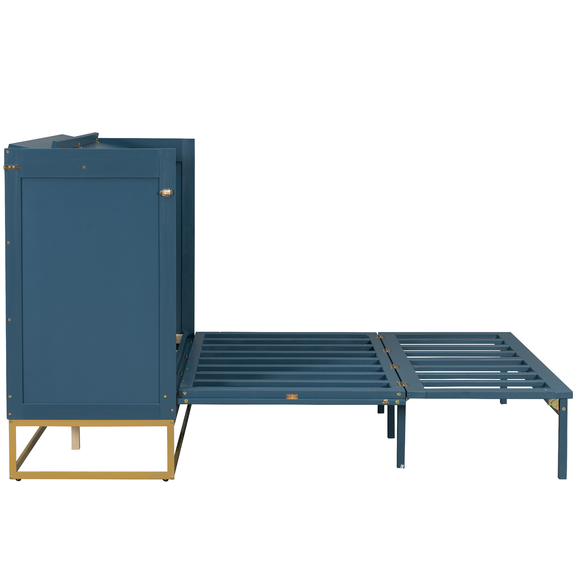 Queen Size Murphy Bed With Iron Legs, Modern Design 9 Queen Size Murphy Bed With Iron Legs, Modern Design