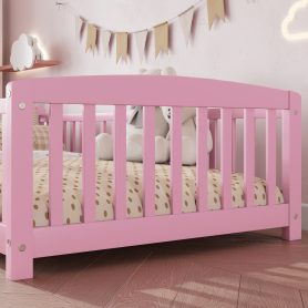 Twin Size Floor Fence Bed with Central Entrance 55 Twin Size Floor Fence Bed with Central Entrance