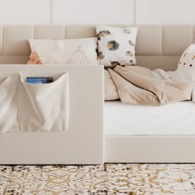Full Size Daybed with High Side Panels and Side Entrance