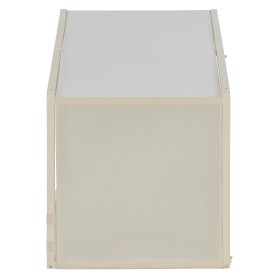 Twin Size Canopy Bed with Upholstered Velvet Side Panels