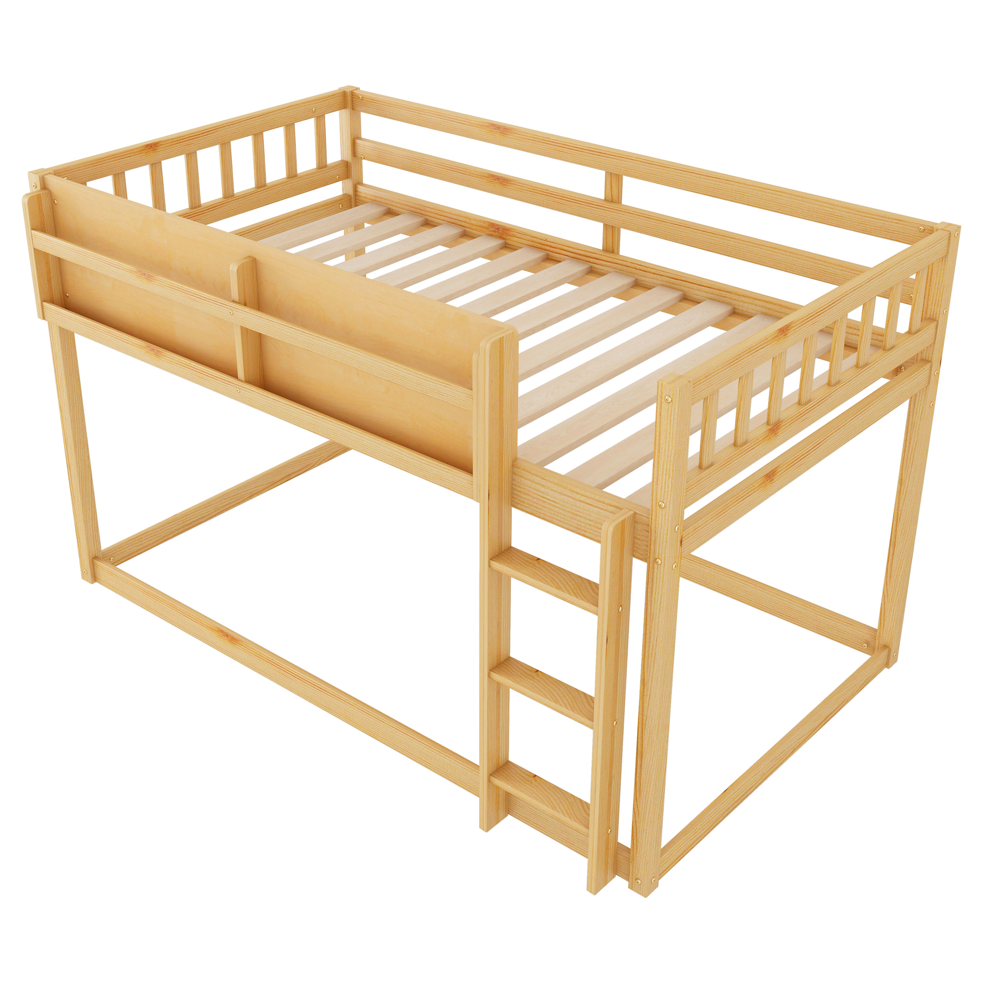 Solid Wood Twin Bunk Bed for Kids & Juniors