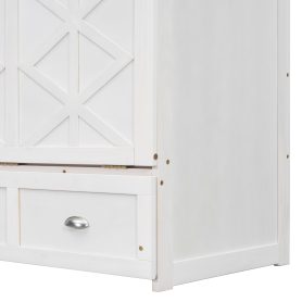Full Size Murphy Bed with Large Drawers