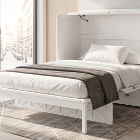 Full Size Murphy Bed with Large Drawers