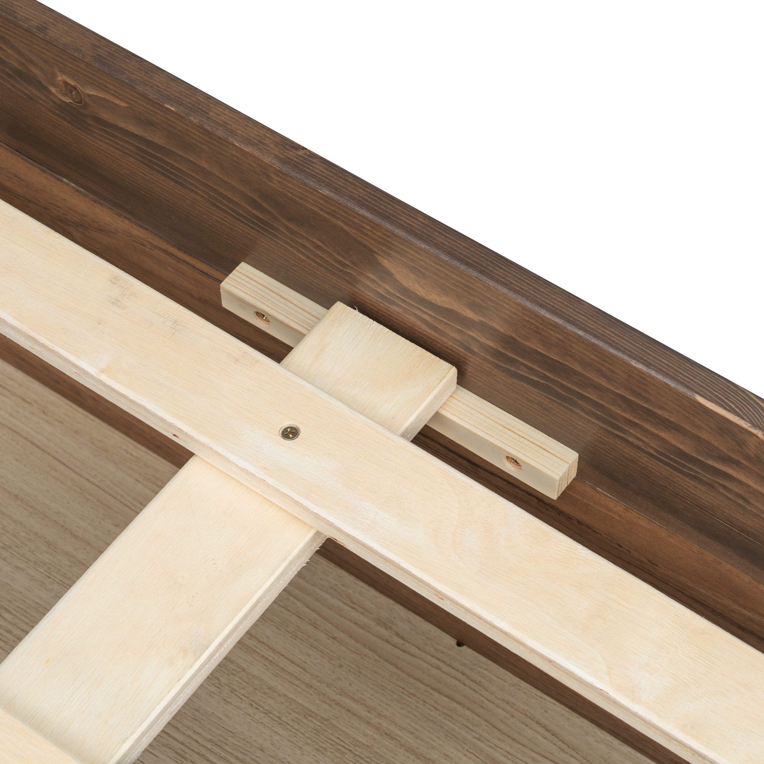 King Size Platform Bed with 6 Storage Drawers
