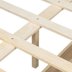Queen Size Platform Bed with 6 Storage Drawers