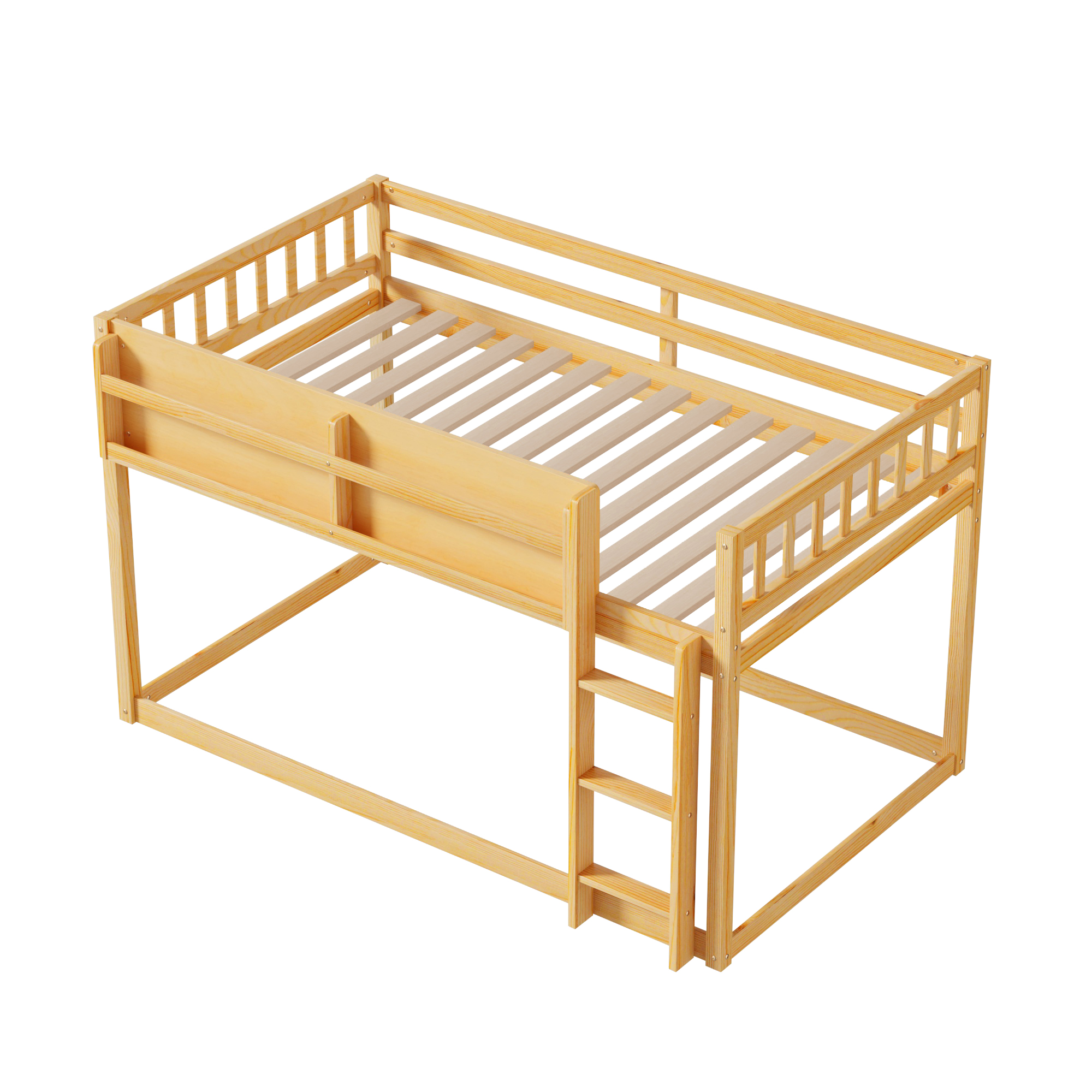 Solid Wood Twin Bunk Bed for Kids & Juniors