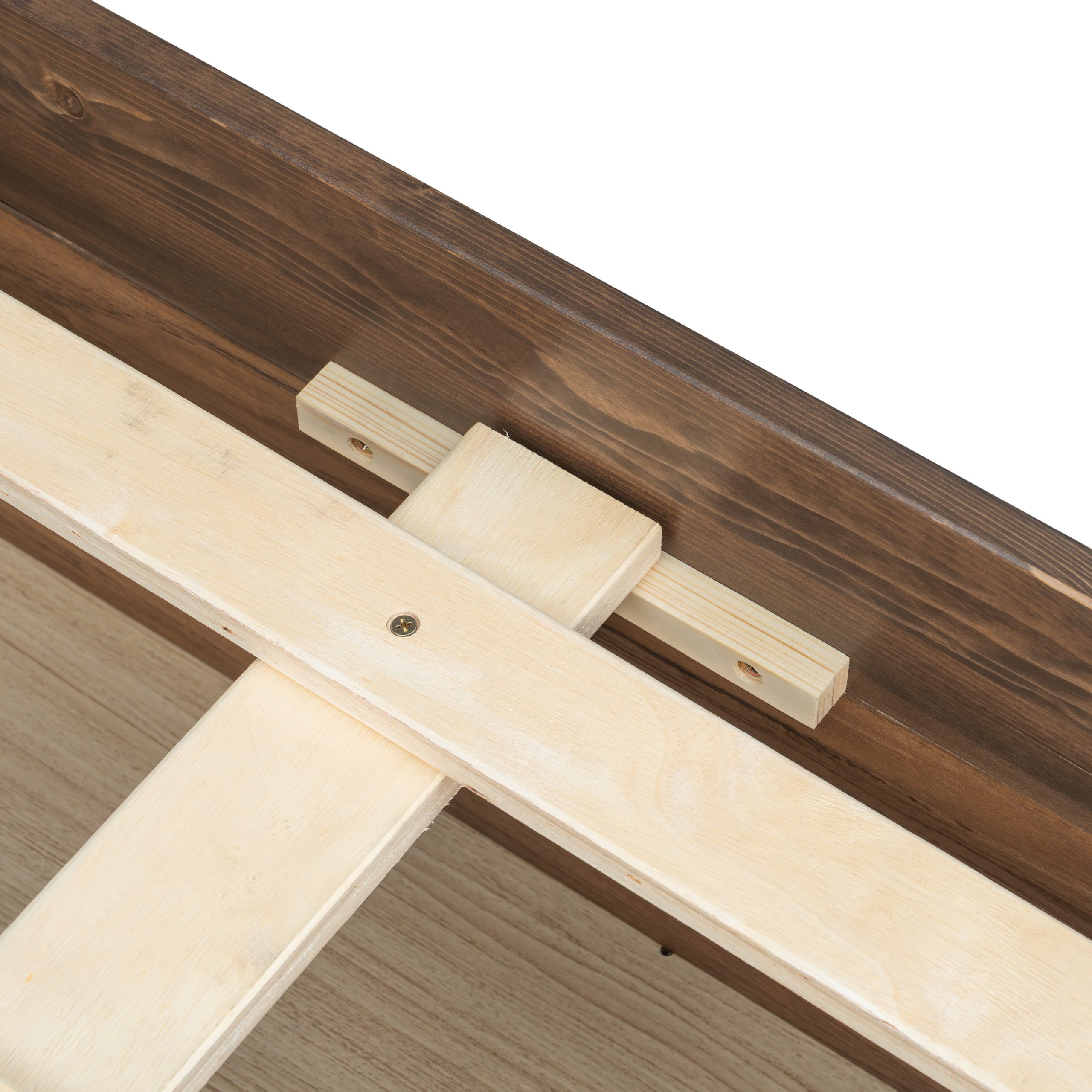 Queen Size Platform Bed with 6 Storage Drawers