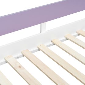 Twin Over Twin XL Bunk Bed with Storage Shelves & Guardrail Storage Basket