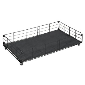 Twin Size Stylish Metal Daybed with 2 Drawers