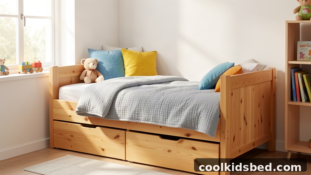 wood twin size daybed