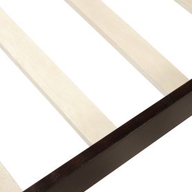 Mattress Foundation Sleigh Bed with Headboard/Footboard/Wood Slat Support