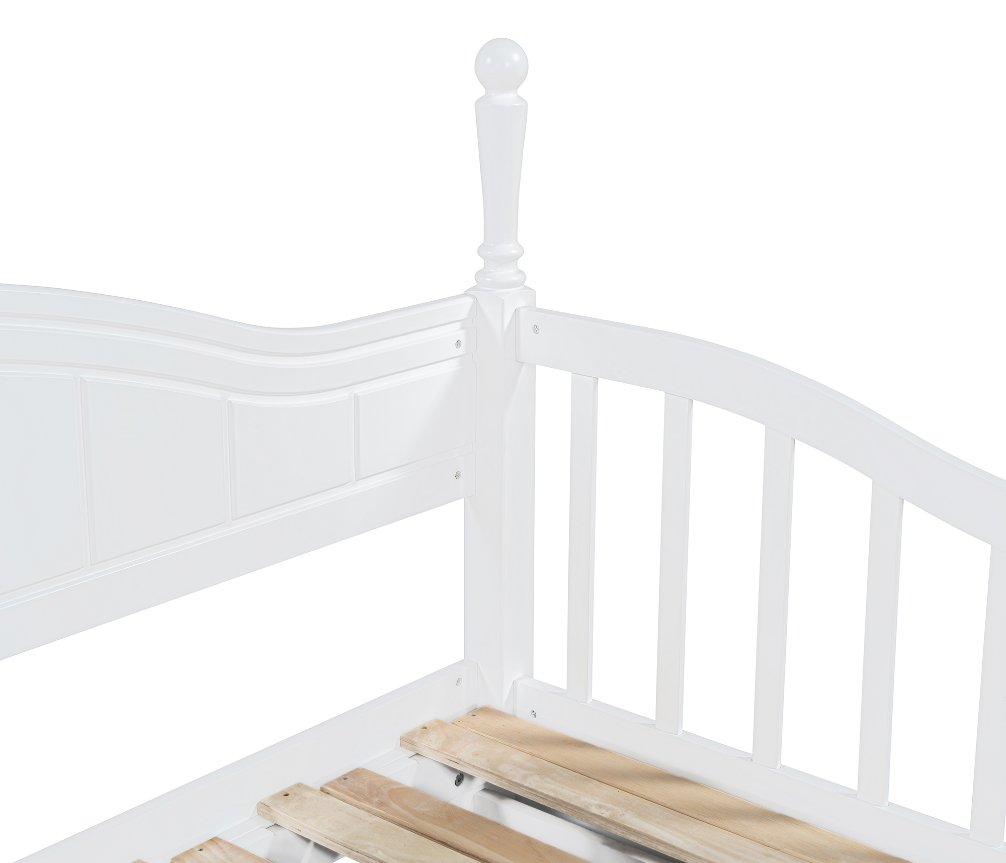 Wooden Twin Size Daybed with Twin Size Trundle