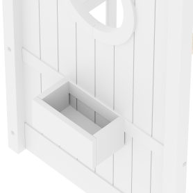 Twin Size Floor House Bed for Toddler, Kids