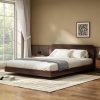 Queen Size Solid Bamboo Floating Platform Bed Frame